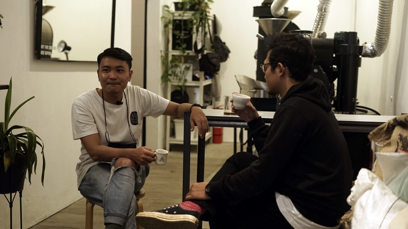 Iqbal(Roaster) dan Sani(LUDEN)