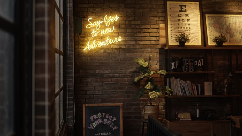 Interior The Cabin Coffee Bar Magelang