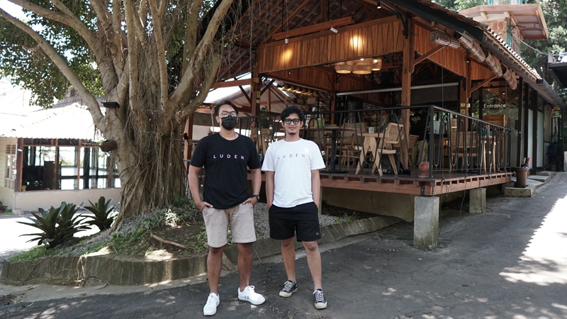 Cherry dan Sani (LUDEN) di Tjipto Coffee dan Roastery Kabupaten Semarang
