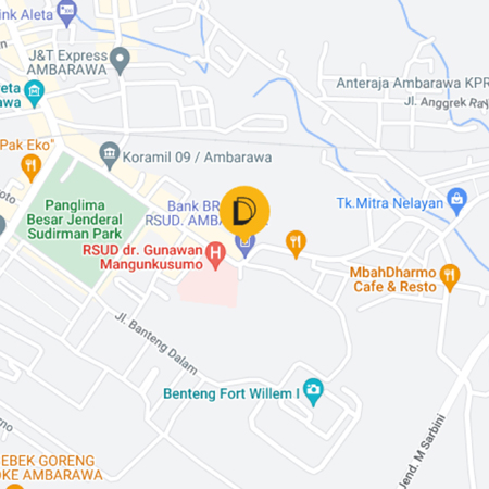Peta Jalan D'Saben Coffee