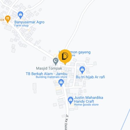 Peta Jalan Petani Kopi Simon Gayeng